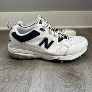 New Balance 609 V2 Shoes Mens 11.5 Wide 4E White Walking Sneakers MX609V2Z